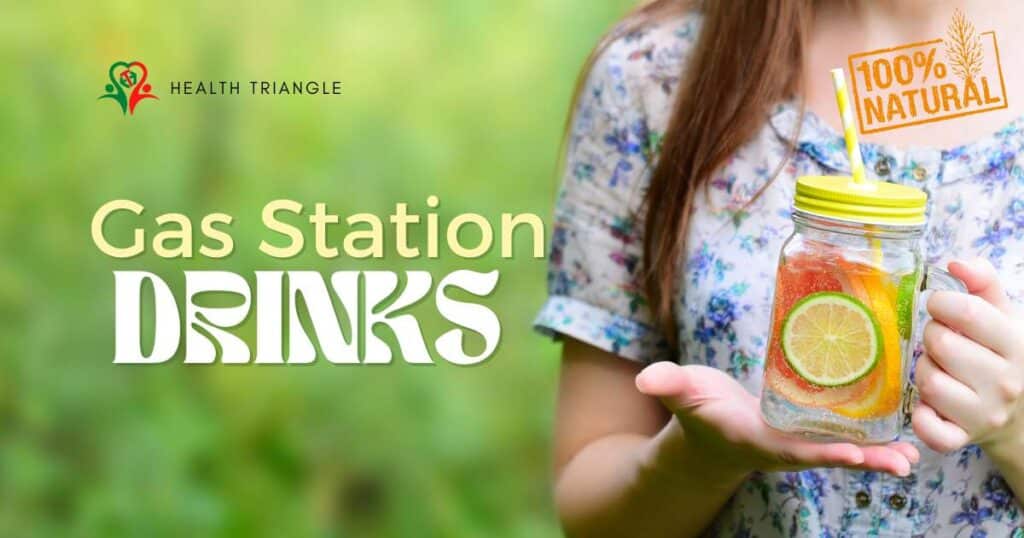 Healthy gas station drinks