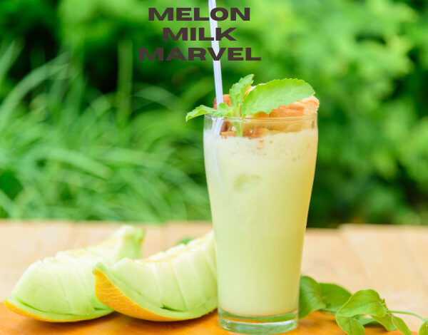 Melon Milk Marvel: A Refreshing Twist on Dairy Delight